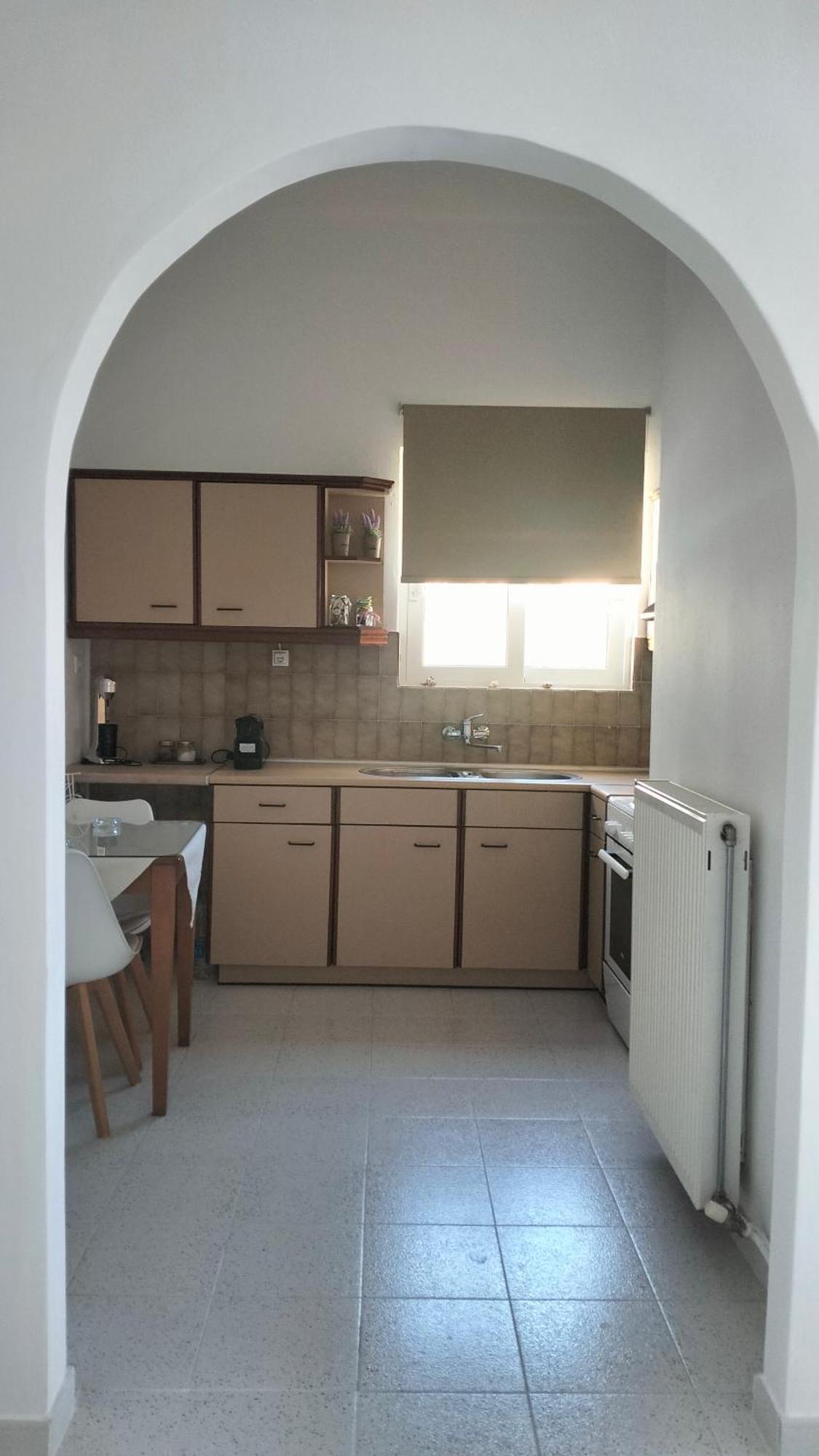 Apartmán Θέαστρον - Theastron House With Great View In Chora Pera Gyalos Exteriér fotografie